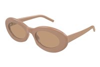 Occhiali da sole Saint Laurent Donna SL 594010-BROWN-BROWN-BROWN52